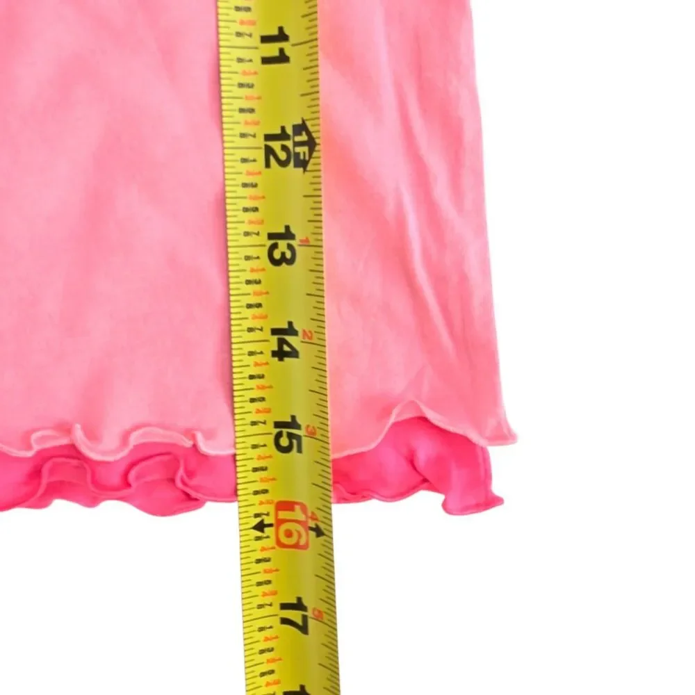 Vintage Gymboree Long Sleeve Shirt Size 4 Pink Embroidered Sweetheart Sequin NWT